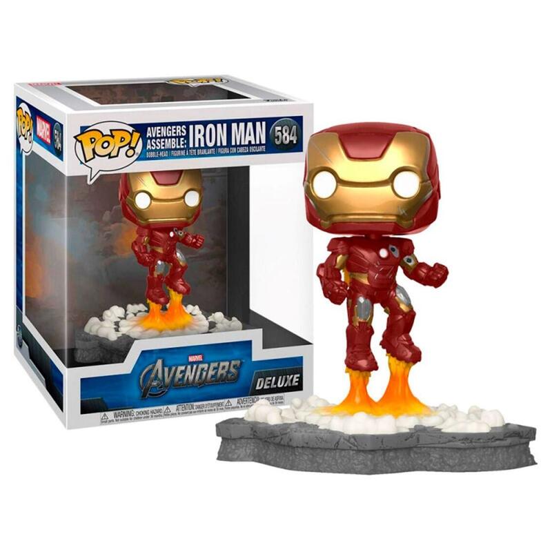 Funko Pop Deluxe Marvel Vengadores Iron Man Assemble 45610