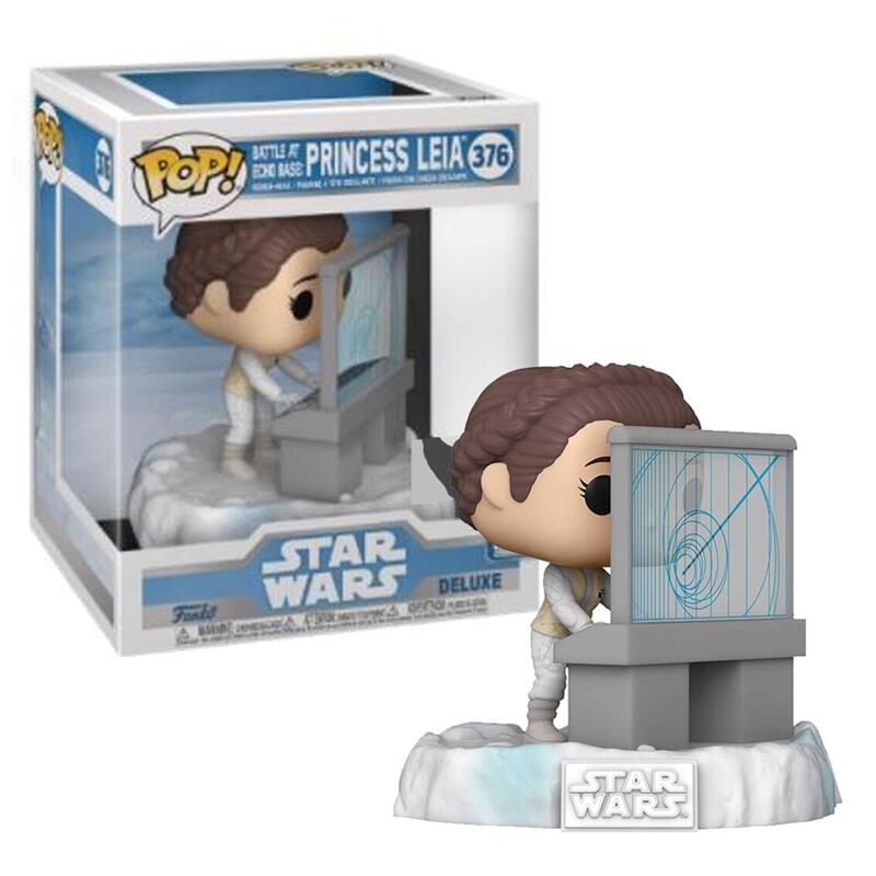 Funko Pop Deluxe Star Wars Princesa Leia Batalla Base Echo 45901