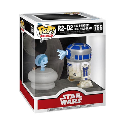Funko Pop Deluxe Star Wars Rd D2 W Princess Leia — image 1