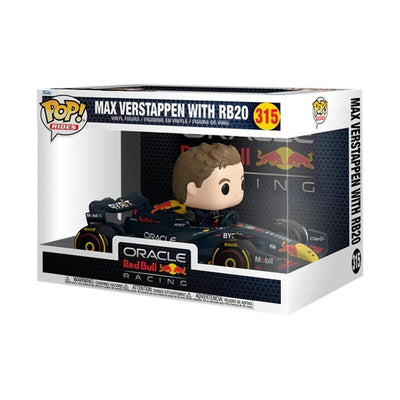 Funko Pop Ride Max. Verstappen With RB20 Oracle Network Bull Racing — image 1