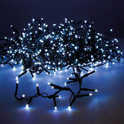 Garland LED Compact Parpadeante Blue 750 Leds Cable Green 21M — image 1