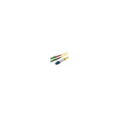 Helos Lwl Network Cable E2000® Apc (lsh)/Lc Duplex 9/125?M OS2 Yellow 10,0M — image 1