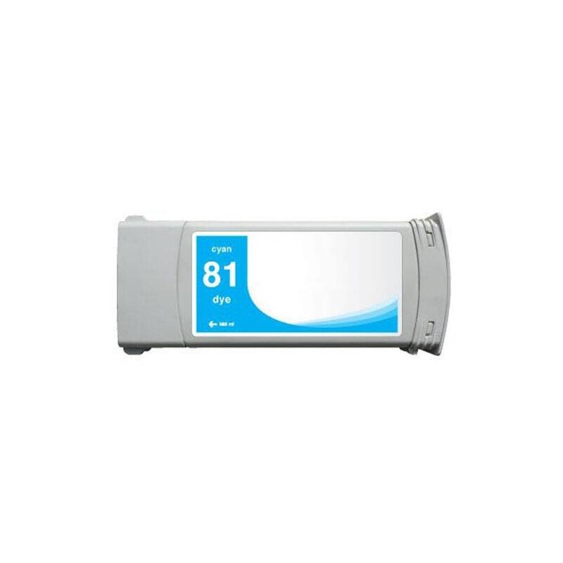 HP 81 Cyan Ink Generic C4931A