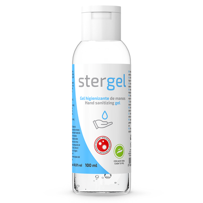 Stergel - Gel Hidroalcohólico Higienizante Hands Aloe Vera 100ML — image 1