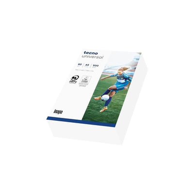 Inapa Tecno Universal 80G 148X210 R, Paper Din A5 (500 Hojas), 80G/M² 2100011541 — image 1