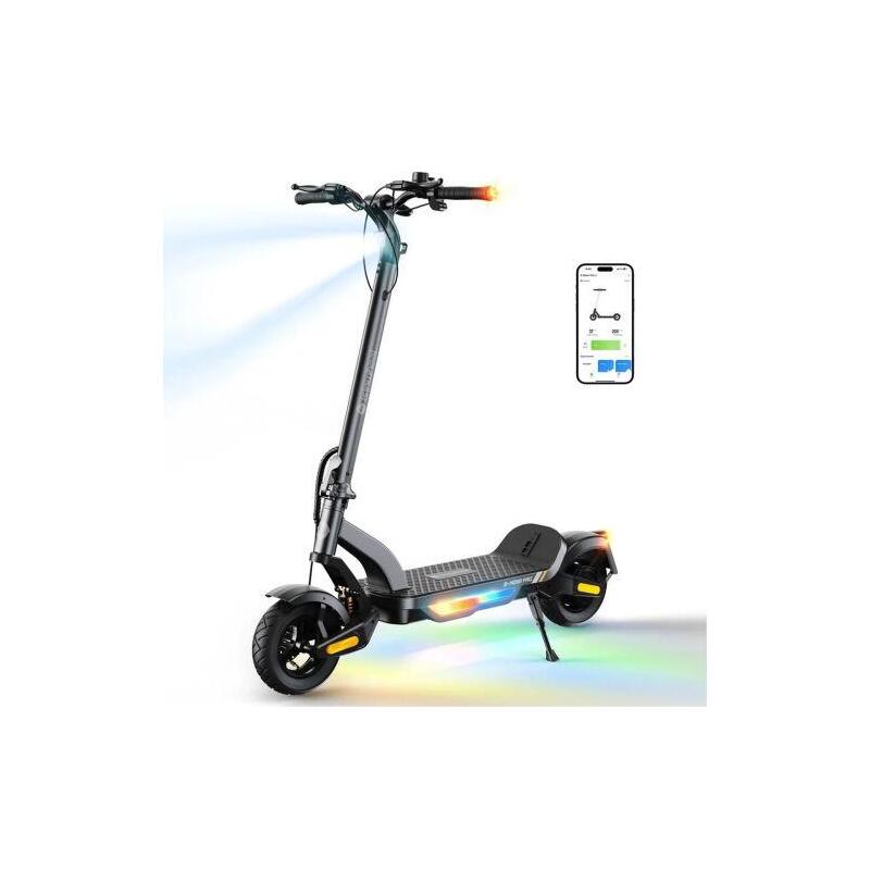 Isinwheel S Nova Pro Premium Electric Scooter 48V, 13AH, 500W, 30KM Range, Gray Eu