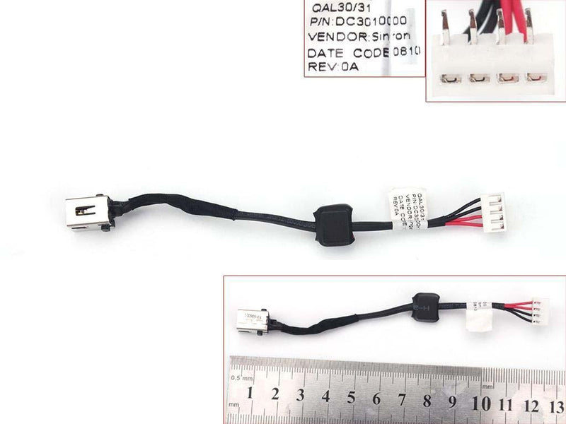 Cable Jack Laptop Toshiba Satellite P855 P855-S5200 DC30100KA00