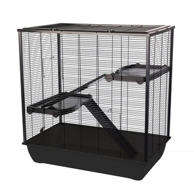 Cage Hamster Inter-zoo Frodo + Plastic Black — image 1