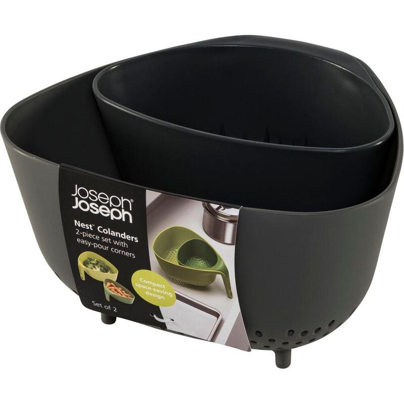Joseph Nest Colanders Grey