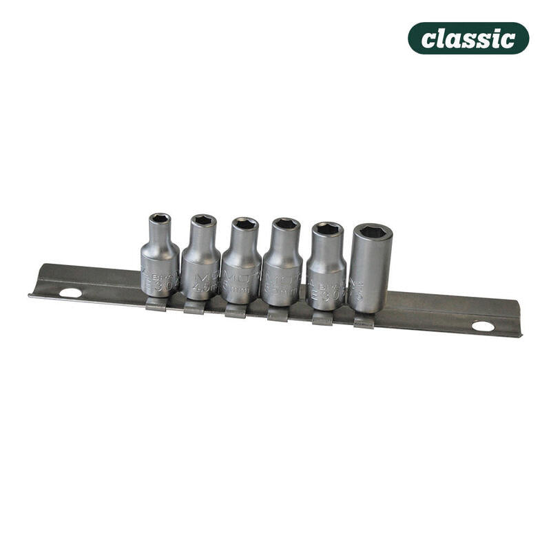 Set 6 Bocallaves 1/4 (6PCS.) EK111 Mota