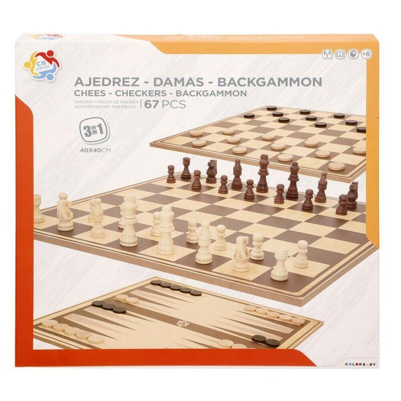 Set Ajedrez & Backgammon