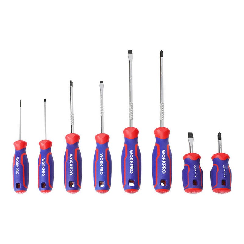 Workpro Set de 8 Destornilladores
