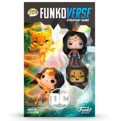 Set Desk Pop Funkoverse DC Comics Wonder Woman 2FIG English — image 1