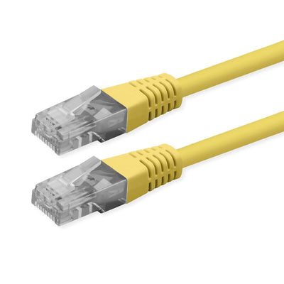 Roline Kab Network Cable CAT.6 Class And UTP PoE Yellow 0,5M — image 1