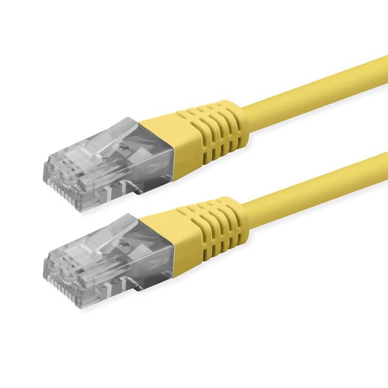 Roline Kab Network Cable CAT.6 Class And UTP PoE Yellow 3M