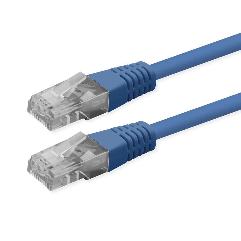 Roline Kab Network Cable CAT.6 Class And UTP PoE Blue 5M
