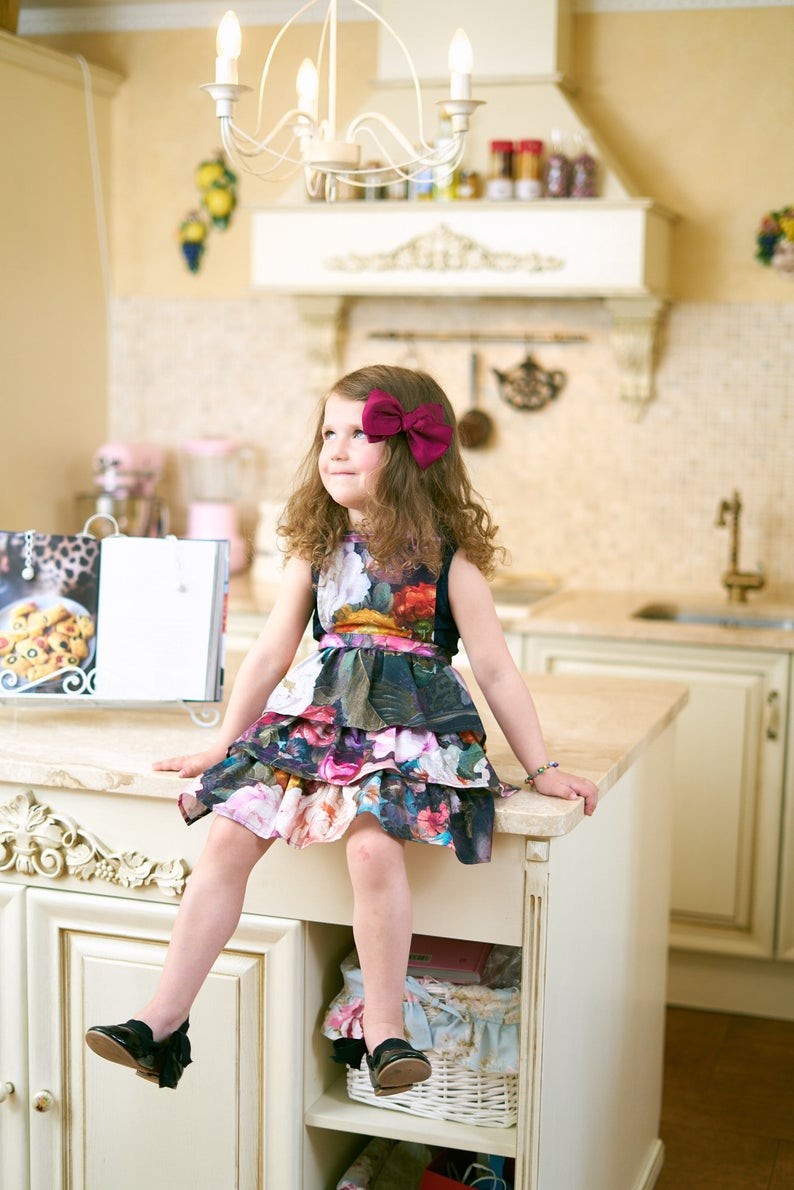 Kids Apron - Francine Black