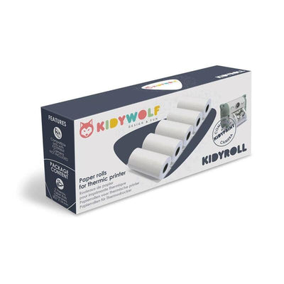 Kidywolf Paper Rolls For Thermic Printer 5 Pcs. — image 1