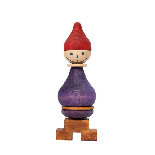 LALA Stick Figure Puzzle - Purple