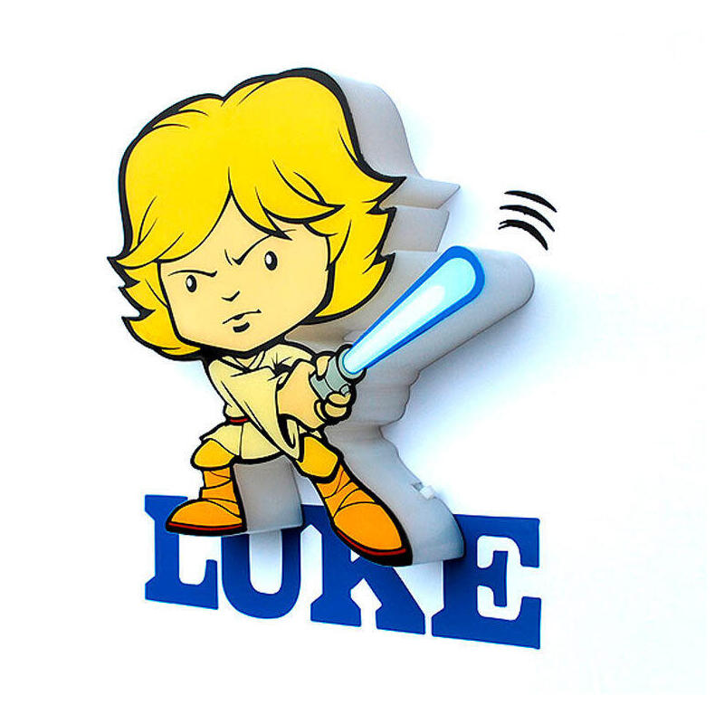 3D Light Fx Lamp Mini Luke Skywalker Star Wars