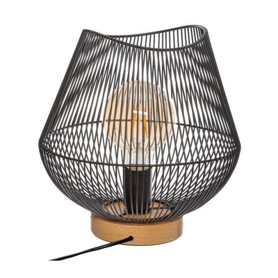 Lamp Desktop Black E27 Col. 'jena' 28X26CM — image 1