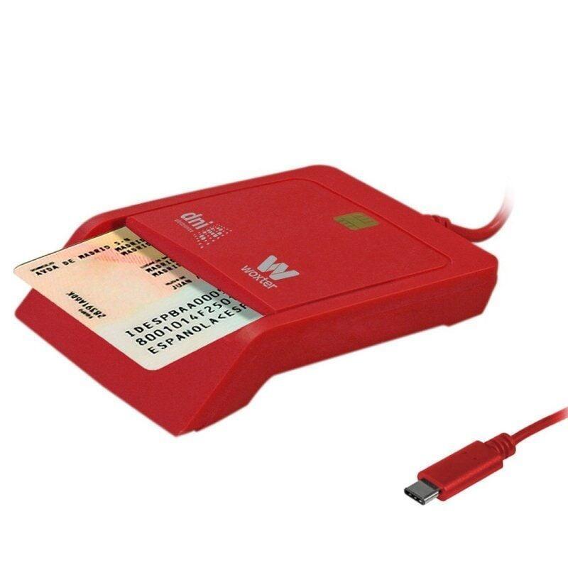 Woxter Reader Dni And Cards PE26-199 Red USB 2.0