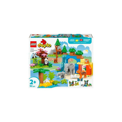 Lego 10446 Duplo Town Familias Animales Salvajes Set 3EN1 Toy Construcción 10446 — image 1