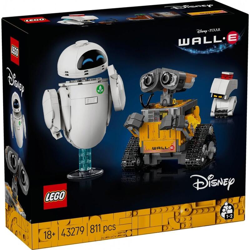 Lego 43279 Disney Pixar Pared- Y Eve