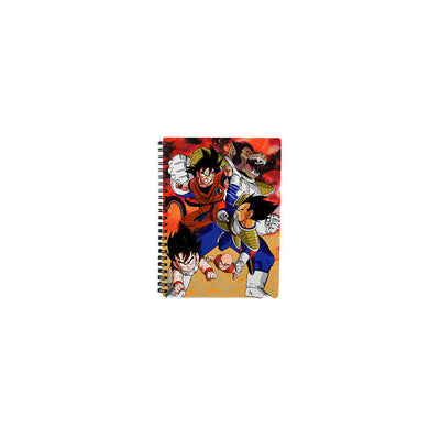 Libreta Efecto 3D 30X21CM Goku Vs Vegeta Dragon Ball Z — image 1