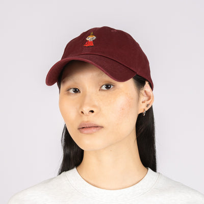 Little My Dad Cap Adult - Red