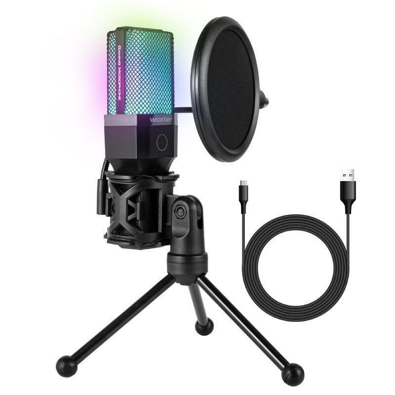 Woxter Microphone Mic Studio 65 RGB USB 2.0