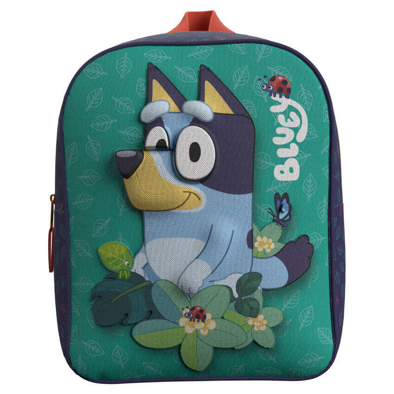Backpack 3D Leaves Bluey 30CM