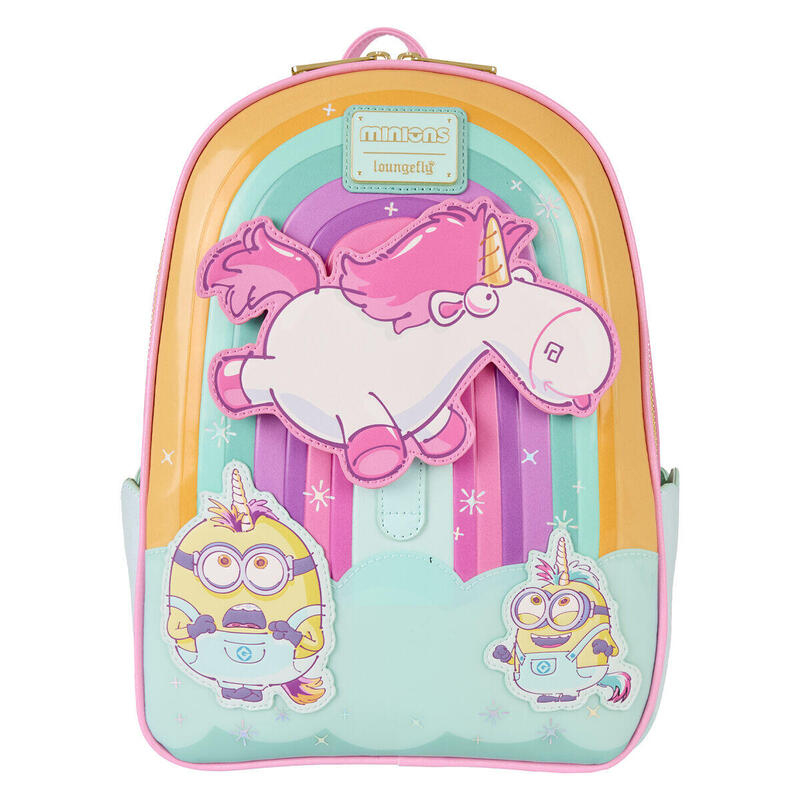 Loungefly Backpack Fluffy Unicorn Minions 30CM