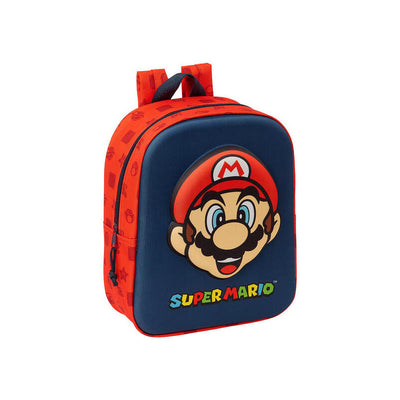 Backpack Guarderia 3D Bolsillo Network Super Mario — image 1