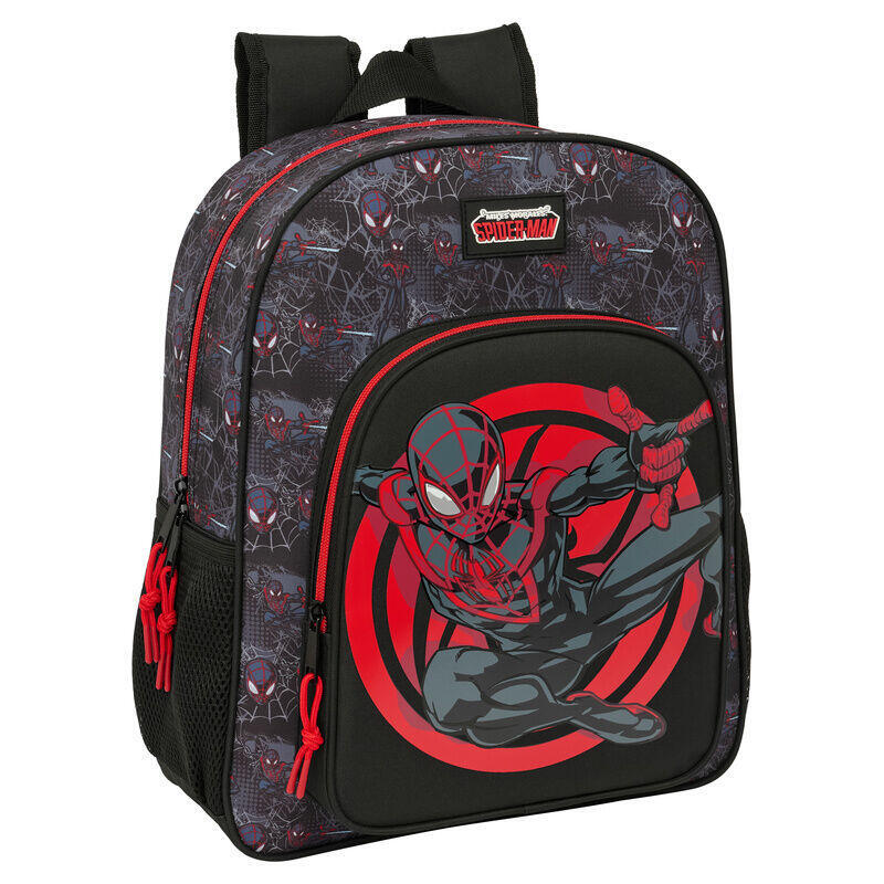 Backpack Miles Morales Spiderman Marvel 38CM Adaptable