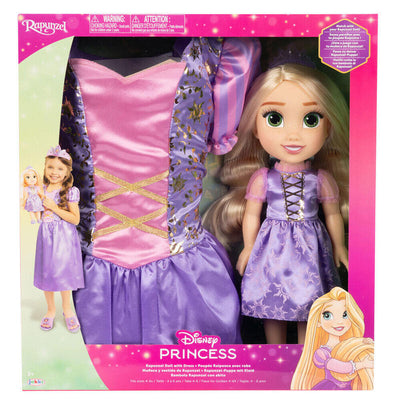 Muñeca Rapunzel + Costume Disney 38CM — image 1