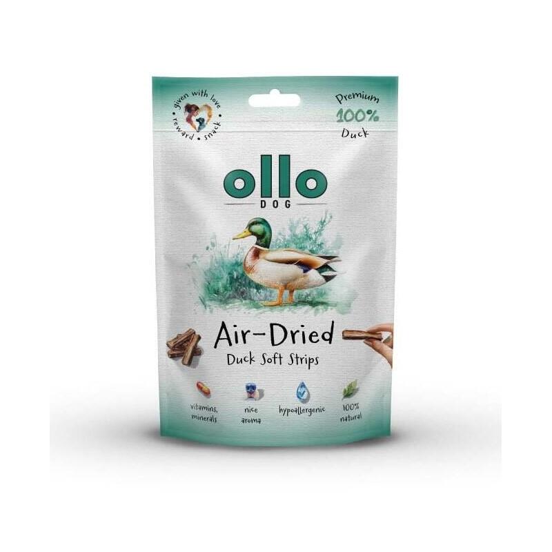 Ollo Air-dried Duck Strips - Premio Perros - 80G