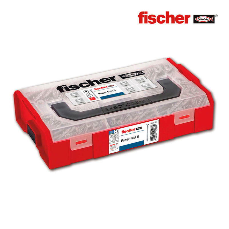 Fischer Pack 700 Screws Surtidos Fpfii Fixtainer 558778