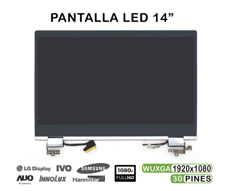 Screen LED 14 Complete Laptop HP Pavilion X360 14 Cd 14M Cd