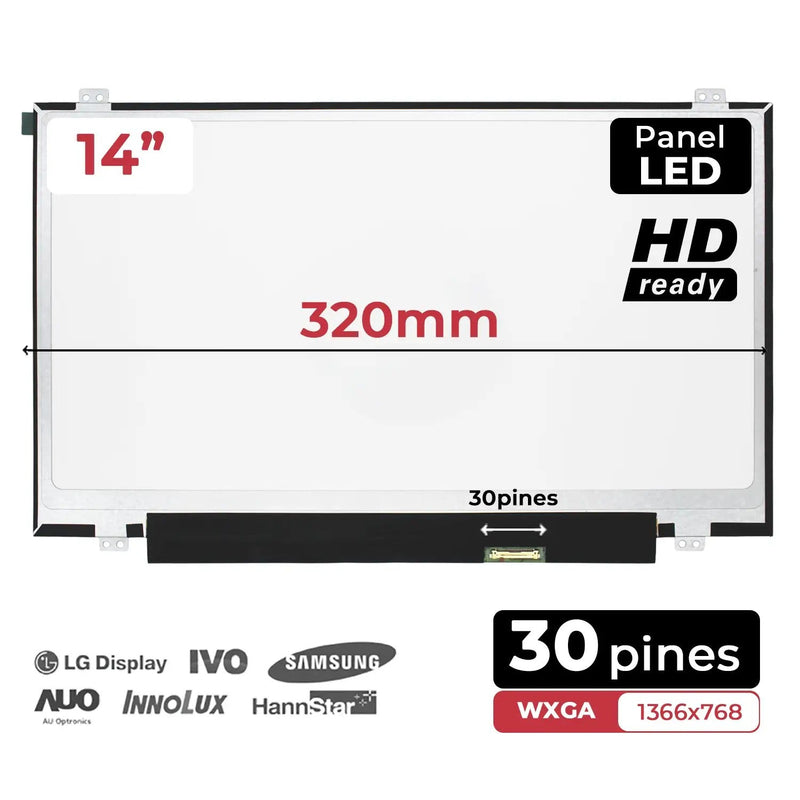 Screen LED 14 Laptop Dell Latitude E7450