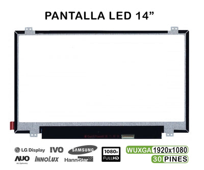 Screen LED 14 Laptop N140HCA-EAB REV.B1 — image 1