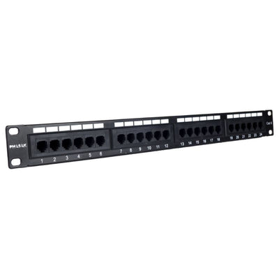 Phasak Patch Panel Pu 2971 24 Ports CAT.6A Height 1U — image 1
