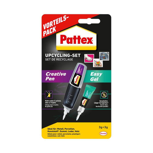 Pattex Sekundenkleber Upcycling Set Creative Pen + Easy Gel Retail — image 1