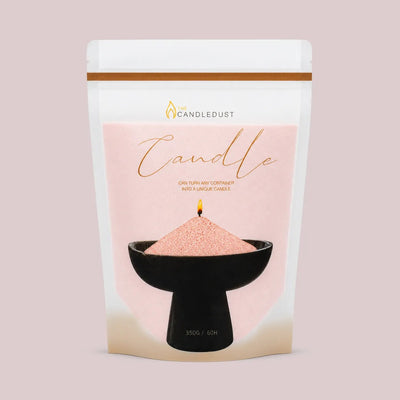 Peach Unscented Candle Sand Refill, 350g