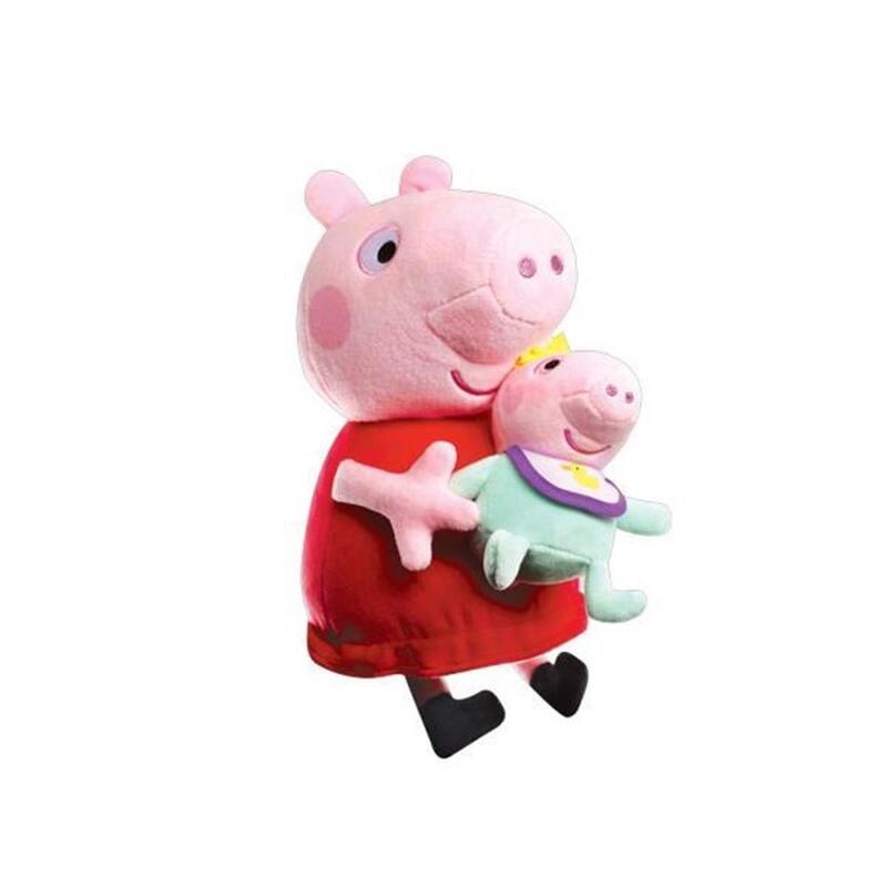 Plush Toy Peppa Pig With Baby