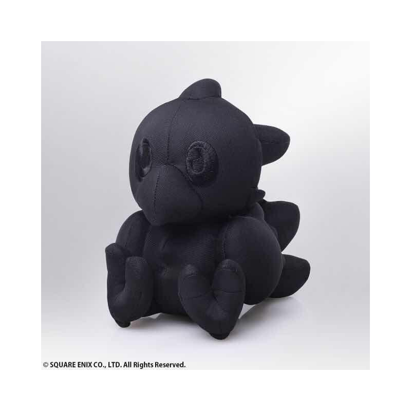 Cuadrado Enix Peluche Juguete Final Fantasy Line Autograph Chocobo Version Negro