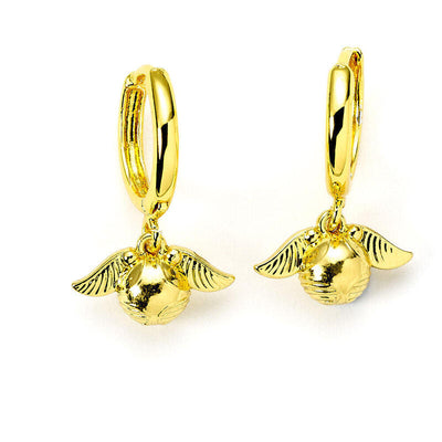 Pendientes Snitch Dorada Harry Potter — image 1