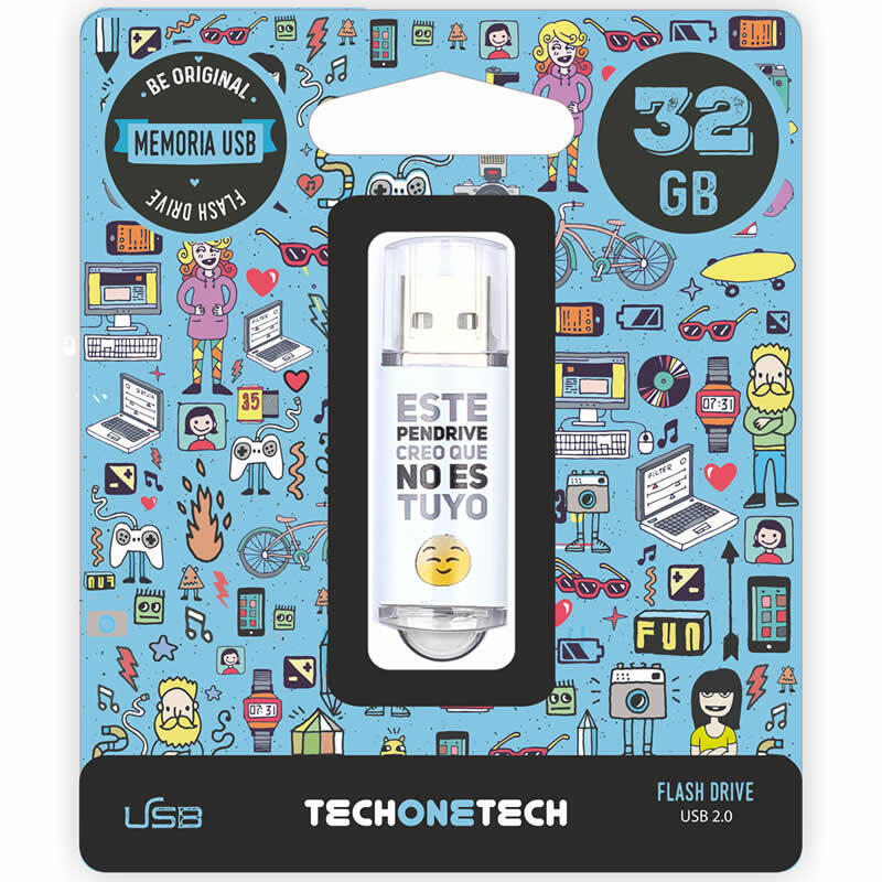 Tech One Tech USB Flash Drive 16GB No Es Tuyo USB 2.0