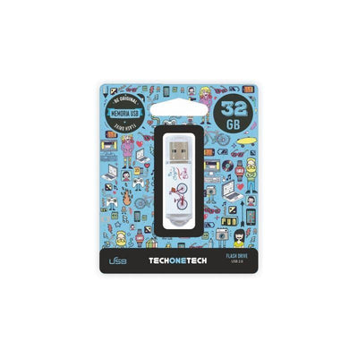 Tech One Tech USB Flash Drive 32GB Be Bike USB 2.0 — image 1