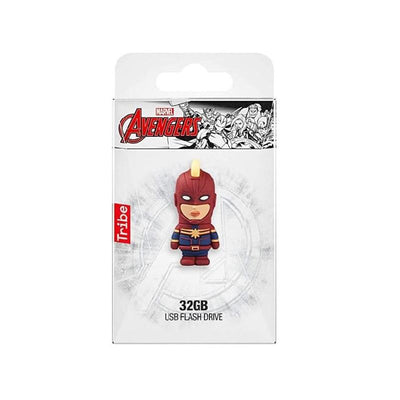 Tribe USB Flash Drive 2.0 16GB Capitan Marvel — image 1